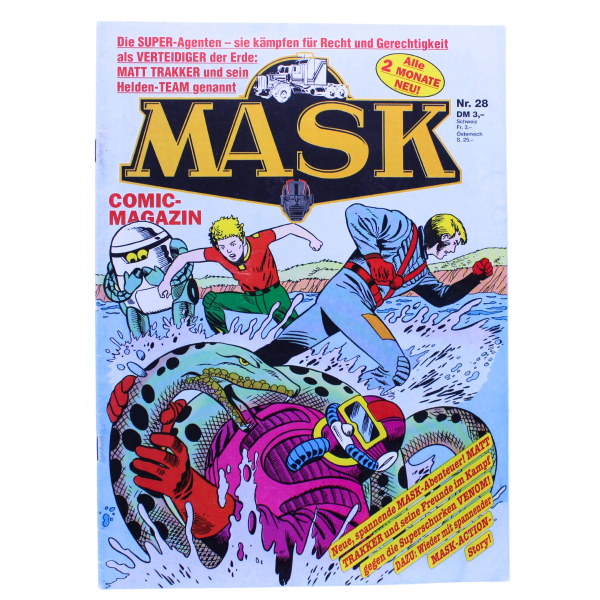 MASK Comic Magazin Nr. 28 – Entscheidung am Amazonas (1992, Interpart) | Selten